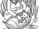Coloring Pages Of Miriam and Baby Moses 24 Baby Moses Coloring Page with Images