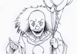 Coloring Pages Of Pennywise the Clown Evil Clown Drawings Google Search Tattoos Pinterest