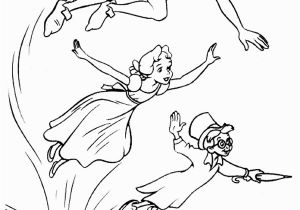 Coloring Pages Of Peter Pan and Tinkerbell Free Disney Peter Pan Coloring Pages