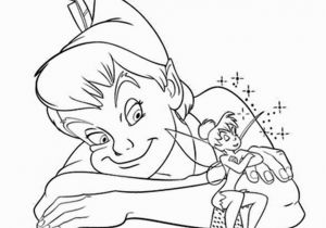 Coloring Pages Of Peter Pan and Tinkerbell Free Printable Disney Tinkerbell Coloring Pages