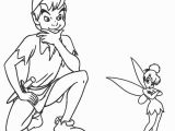 Coloring Pages Of Peter Pan and Tinkerbell Free Printable Peter Pan Coloring Pages for Kids