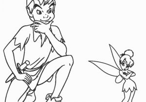 Coloring Pages Of Peter Pan and Tinkerbell Free Printable Peter Pan Coloring Pages for Kids