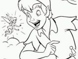 Coloring Pages Of Peter Pan and Tinkerbell Peter Pan and Tinkerbell Coloring Page