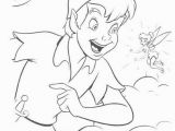 Coloring Pages Of Peter Pan and Tinkerbell Peter Pan and Tinkerbell Coloring Pages Hellokids