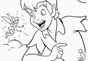 Coloring Pages Of Peter Pan and Tinkerbell Peter Pan and Tinkerbell Coloring Pages