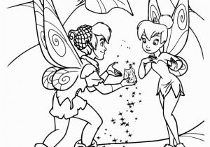 Coloring Pages Of Peter Pan and Tinkerbell Tinker Bell and Peter Pan Coloring Pages