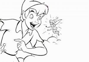 Coloring Pages Of Peter Pan and Tinkerbell Tinkerbell Drawing at Getdrawings