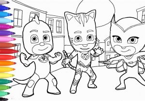 Coloring Pages Of Pj Masks Coloring Papers