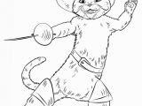 Coloring Pages Of Puss In Boots Puss In Boots Coloring Page