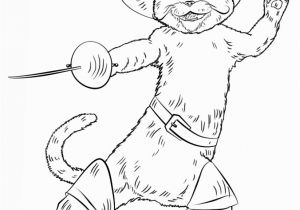 Coloring Pages Of Puss In Boots Puss In Boots Coloring Page