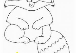 Coloring Pages Of Raccoons Baby Raccoon Coloring Page