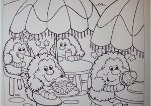Coloring Pages Of Rainbow Brite Sprites at Rainbow Cafe Coloring Book Page Layout
