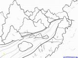 Coloring Pages Of Rivers Reliable Coloring Pages Rivers Perfect Page A River Scene Best