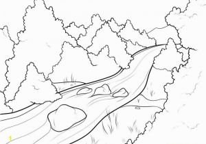 Coloring Pages Of Rivers Reliable Coloring Pages Rivers Perfect Page A River Scene Best