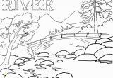 Coloring Pages Of Rivers River Coloring Pages