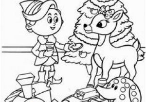 Coloring Pages Of Rudolph and Santa 551 Best Christmas Rudolph the Red Nosed Reindeer Images