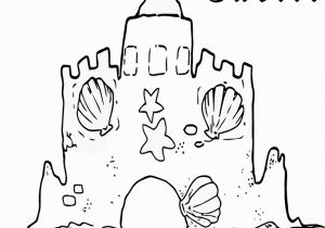 Coloring Pages Of Sandcastles Awesome Sand Castle Coloring Sheet Collection