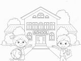 Coloring Pages Of School Building Coloring Pages School Building Inspirational City Building