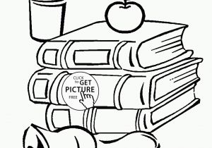 Coloring Pages Of School Supplies Best School Supplies Coloring Sheet Design