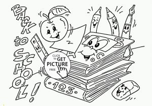 Coloring Pages Of School Supplies Best School Supplies Coloring Sheet Design