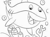 Coloring Pages Of Sharks Printable Baby Shark Coloring Page In 2020