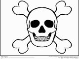 Coloring Pages Of Skull and Crossbones Pirate Coloring Pages Skull and Bones Pirates