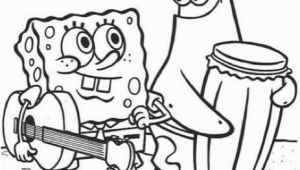 Coloring Pages Of Spongebob and Patrick Spongebob Patrick Walking Printable Coloring Page