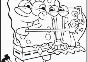 Coloring Pages Of Spongebob and Patrick Spongebob Very Loving Gary Coloring Picture for Kids