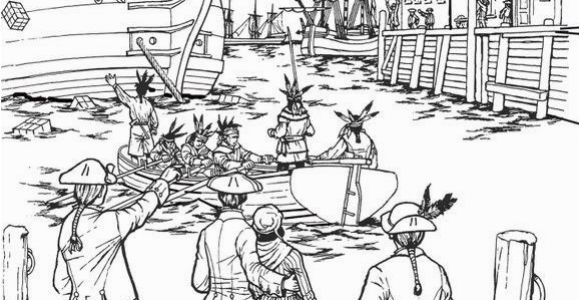 Coloring Pages Of the Boston Tea Party All Things John Adams Coloring Pages Boston Tea Party