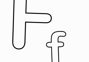 Coloring Pages Of the Letter F Letter F Coloring Page Create A Printout Activity