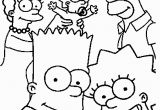 Coloring Pages Of the Simpsons Family Simpsons Family Coloring Pages for Kids Printable Free