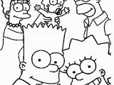 Coloring Pages Of the Simpsons Family Simpsons Family Coloring Pages for Kids Printable Free