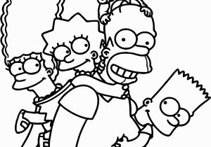 Coloring Pages Of the Simpsons Family Simpsons Family Logo Coloring Page Wecoloringpage