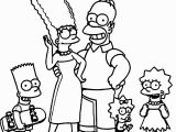 Coloring Pages Of the Simpsons Family Simpsons Family Selfie Coloring Page Printable Coloring