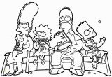 Coloring Pages Of the Simpsons Family the Simpsons Coloring Pages