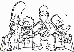 Coloring Pages Of the Simpsons Family the Simpsons Coloring Pages
