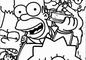 Coloring Pages Of the Simpsons Family the Simpsons Family Coloring Page