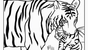 Coloring Pages Of Tiger Cubs Mama and Baby Tiger Coloring Page Printables Pinterest
