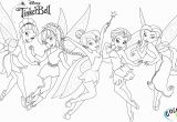 Coloring Pages Of Tinkerbell and Her Fairy Friends Tinkerbell and Friends Coloring Pages