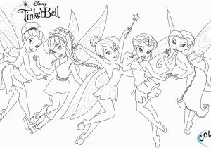Coloring Pages Of Tinkerbell and Her Fairy Friends Tinkerbell and Friends Coloring Pages