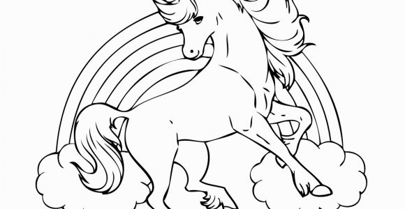 Coloring Pages Of Unicorns to Print Luxury Realistic Winged Unicorn Coloring Pages