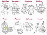 Coloring Pages Pictures Of Vegetables Ve Ables Salad Coloring and Crafting Salade De Legumes