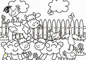 Coloring Pages Printable Farm Animals Farm Animals Coloring Book Vector Illustration Stock Vector