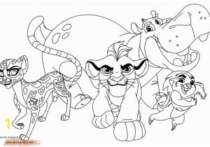 Coloring Pages Printable Lion King Disney the Lion Guard Coloring
