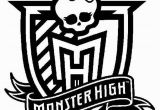 Coloring Pages Printable Monster High Monster High Monster High Logo Coloring Pages Free