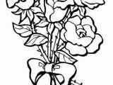 Coloring Pages Printable Mother S Day S Bouquet Roseseview Coloring Page Free Flowers