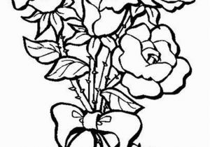Coloring Pages Printable Mother S Day S Bouquet Roseseview Coloring Page Free Flowers