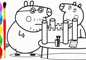 Coloring Pages Printable Peppa Pig Peppa Pig Coloring Pages Awesome Peppa Pig Castle Drawing