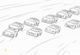 Coloring Pages Printable Race Cars A Lot Nascar Cars Racing the Hot Track Coloring Page