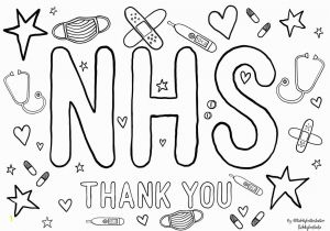 Coloring Pages Printable Thank You Coronavirus Show Your Appreciation for Our Nhs Heroes by